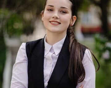 College Girl in uniform