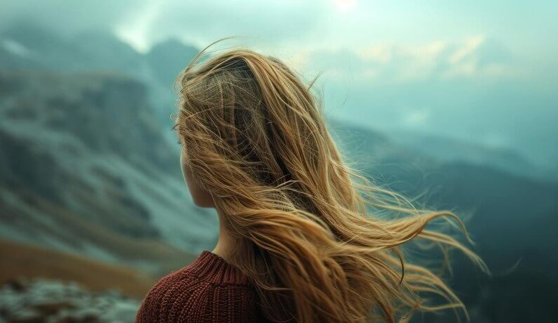 conceptual-image-capturing-girls-closeup-mountains-her-hair-gently-blowing-mountain-winds-against-picturesque-backdrop-generative-ai