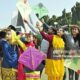 Pakistani Girls like flying kites