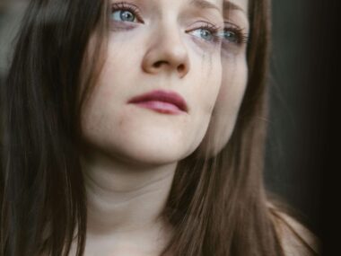 Sad Woman by a Window, Looking outside